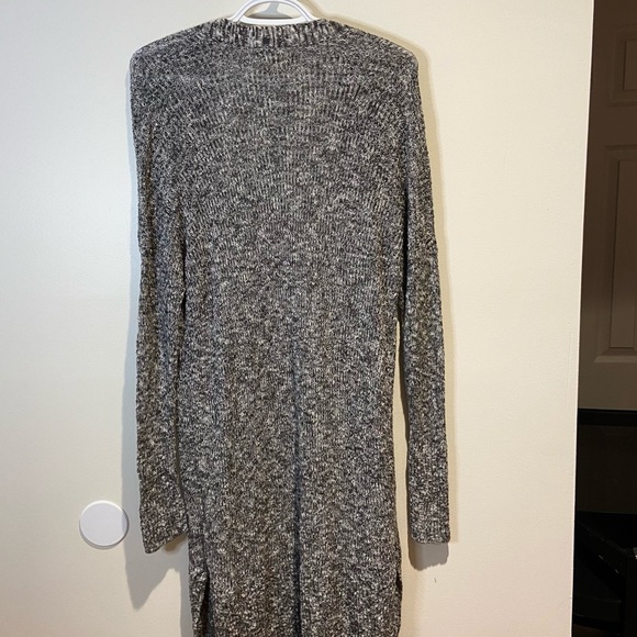 Hollister Long Cardigan (Size S, Grey) - Picture 2 of 3